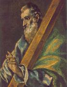 GRECO, El Apostle St Andrew painting